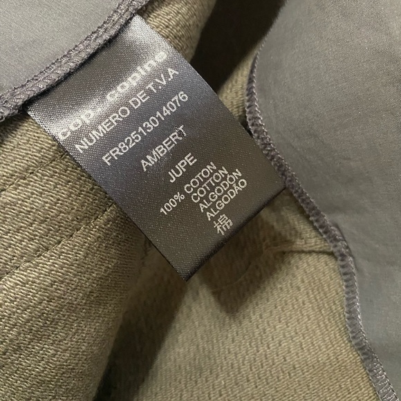 Cop Copine army green mini skirt - Picture 11 of 13